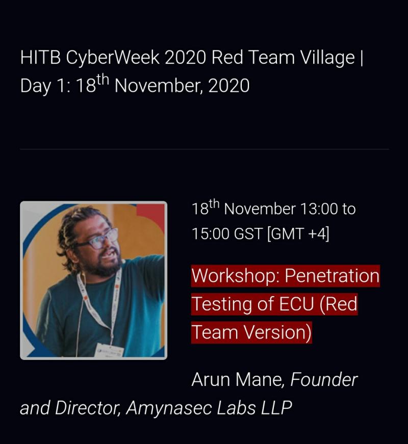 HITB CyberWeek 2020
